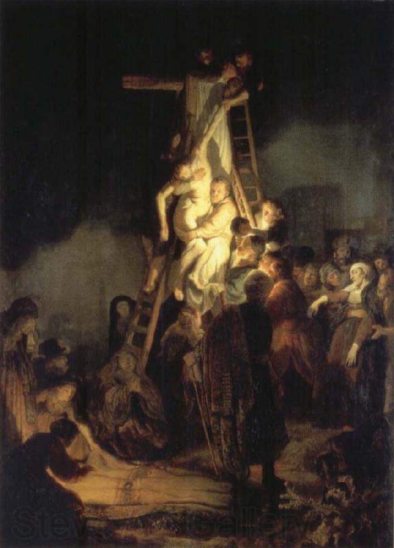 REMBRANDT Harmenszoon van Rijn The Descent from the Cross France oil painting art